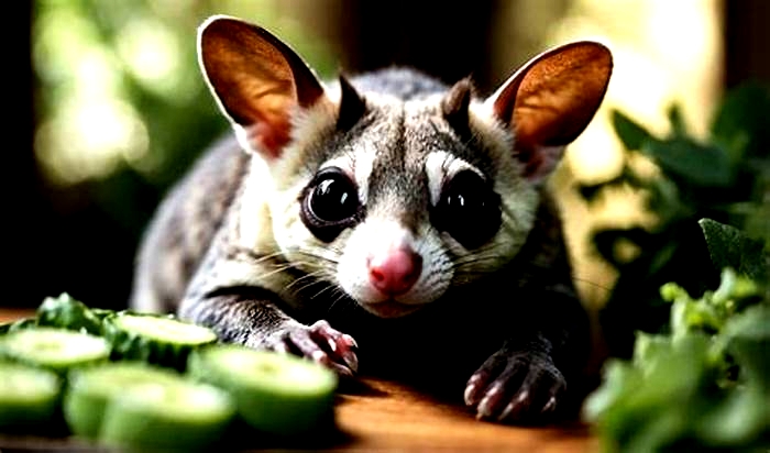 Can sugar gliders eat cucumber?