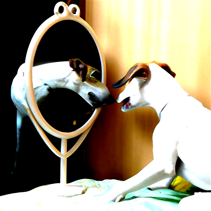 Do dogs recognize themselves in the mirror?