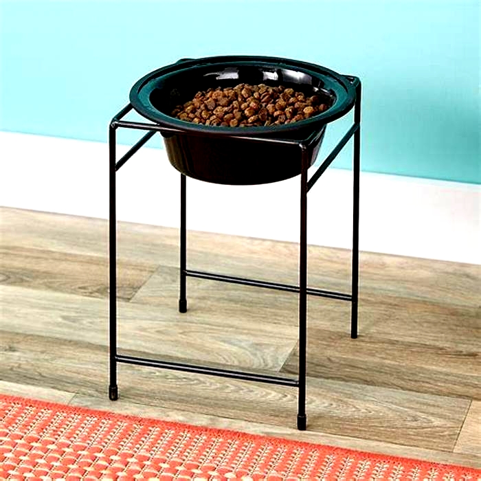 elevated dog bowls for large dogs