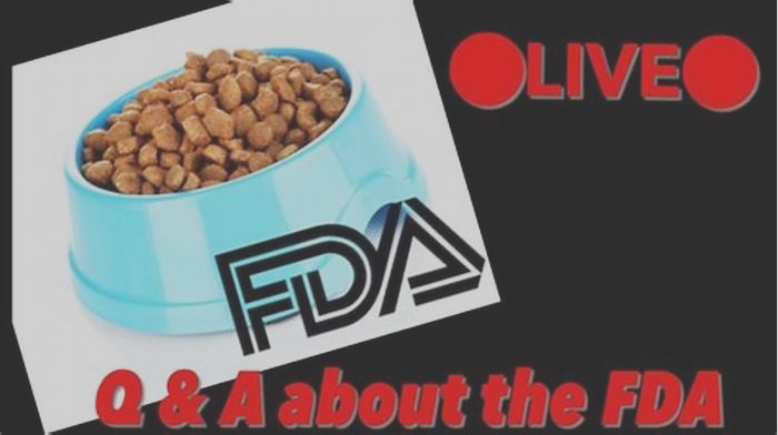 Is just food for dogs FDA approved?