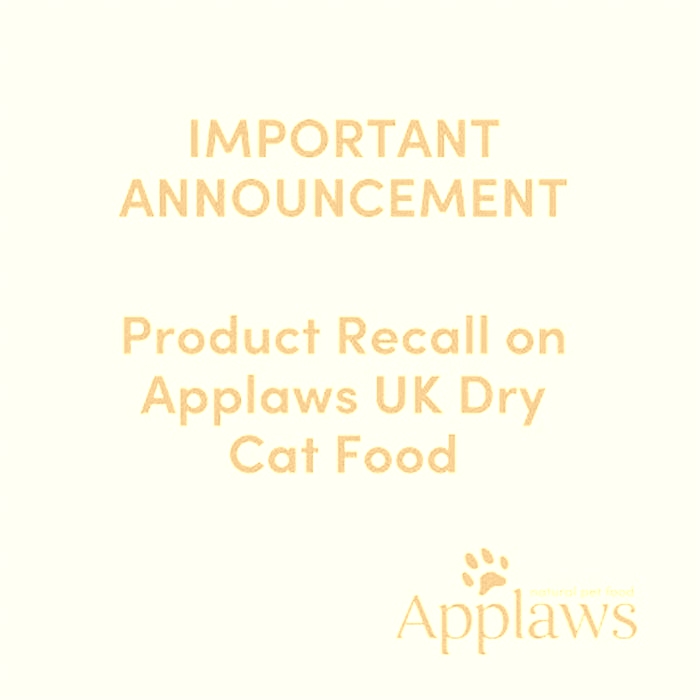 Why was Applaws recalled?